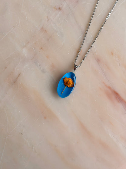 Sora Naturale | Real Pressed Rose Necklace (One-of-a-Kind)