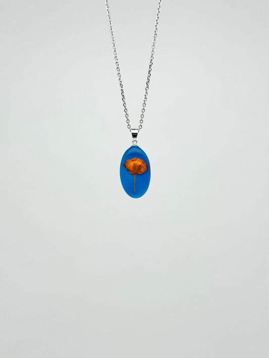 Sora Naturale | Real Pressed Rose Necklace (One-of-a-Kind)