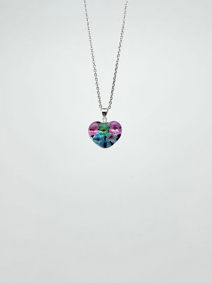 Sora Naturale | Real Pressed Alyssum Heart Necklace